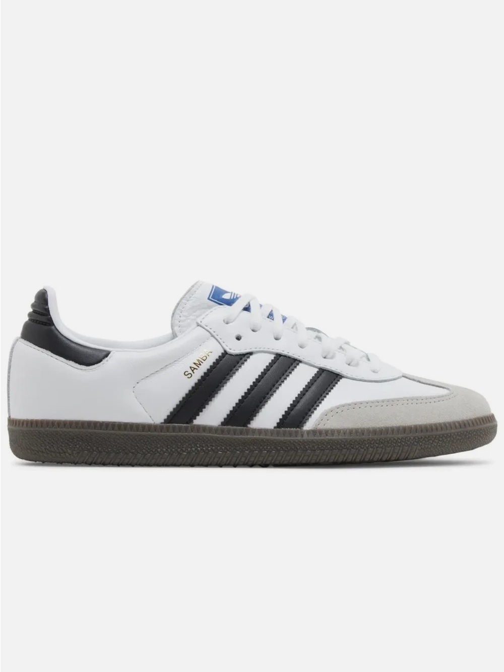 adidas Samba OG J Cloud White Core Black - Picture 2 of 13
